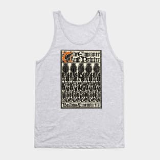 Engraver and Printer Tank Top